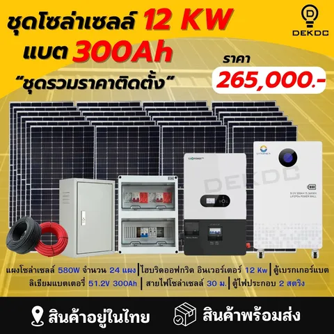 ชุดโซลาร์เซลล์พร้อมติดตั้ง Solar Force — สินค้าขาย 3